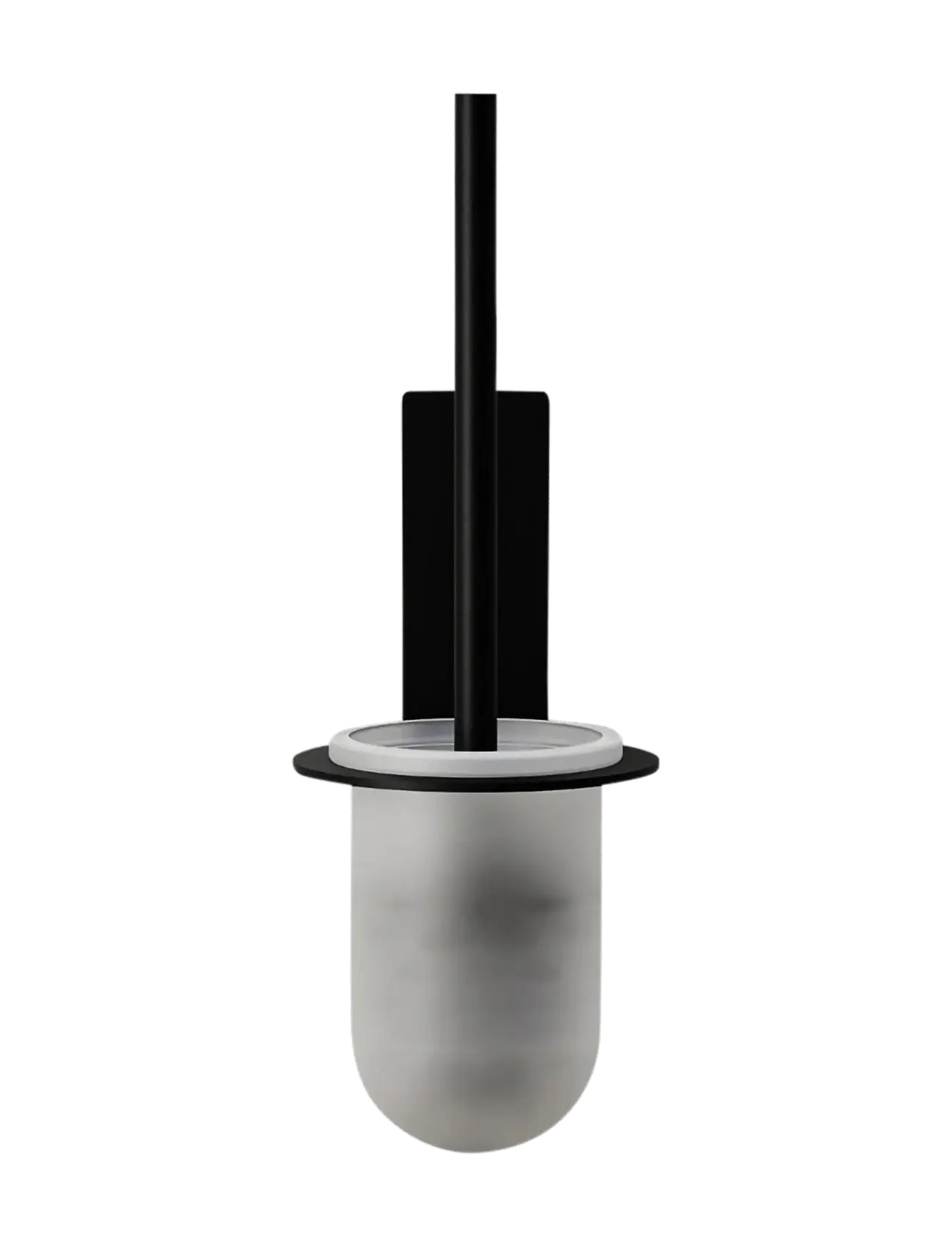 Nichba Design Toilet Brush Black, Toiletbørste, Sort, Str: ONE SIZE