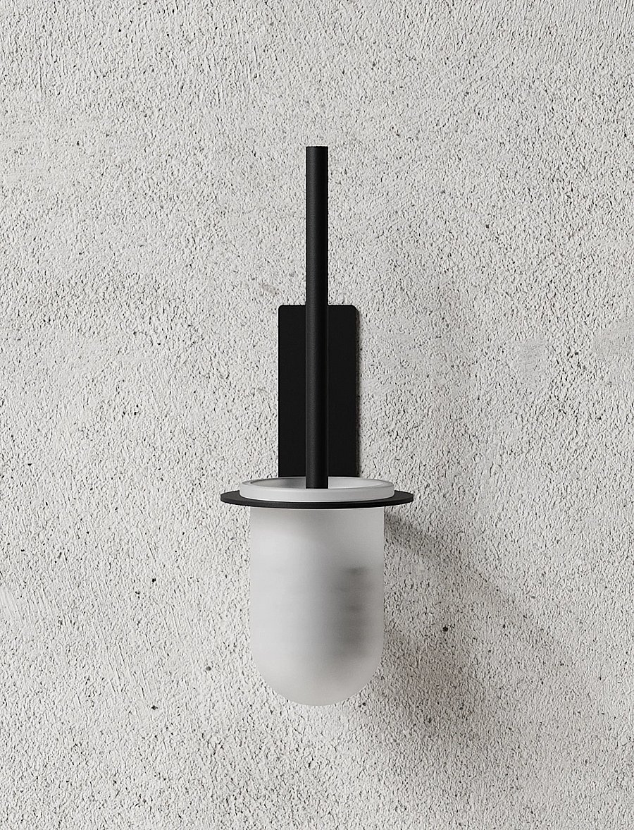 Nichba Design - Toilet Brush - Black - toilettenbürsten - black - 1