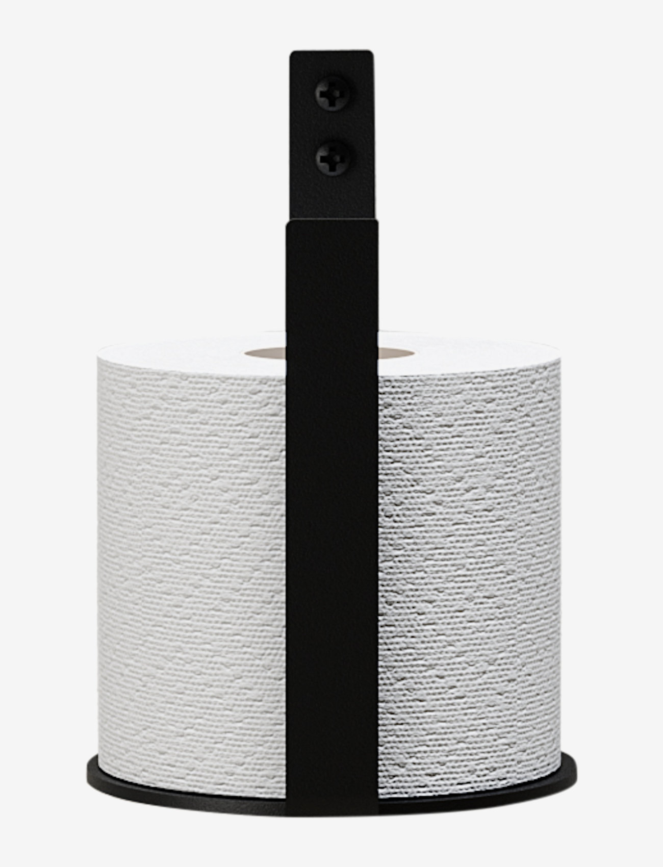 Nichba Design Toilet Paper Holder Extra - Black - Dekoration - BLACK / black
