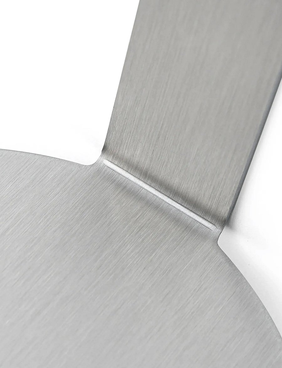 Nichba Design - Toilet Paper Holder Extra - Brushed Stainless - haken & bügel - brushed stainless steel - 2