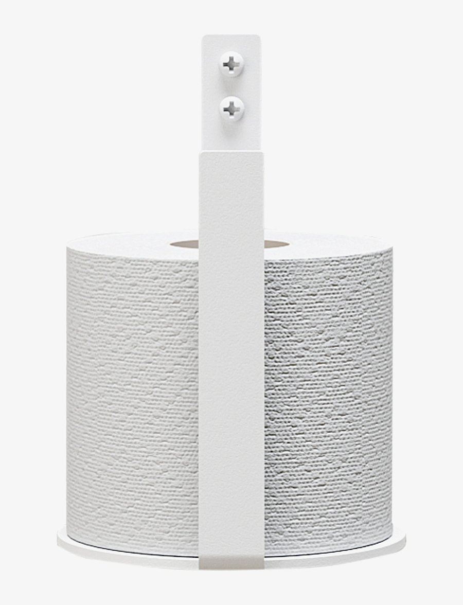 Nichba Design - Toilet Paper Holder Extra - White - die niedrigsten preise - white - 0