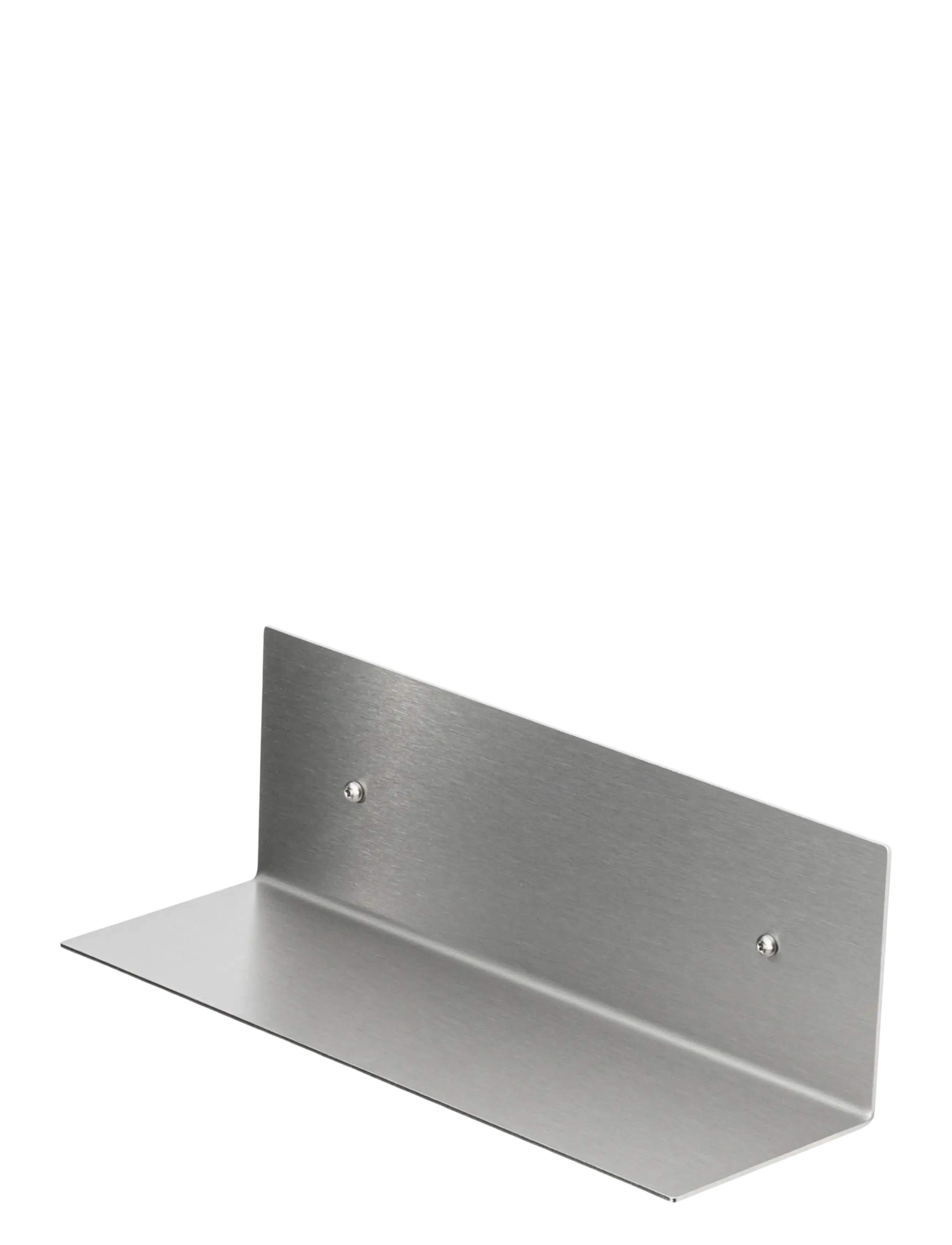 NICHBA DESIGN Shelf 30Cm - Brushed Stainless Silber - One Size - Unisex