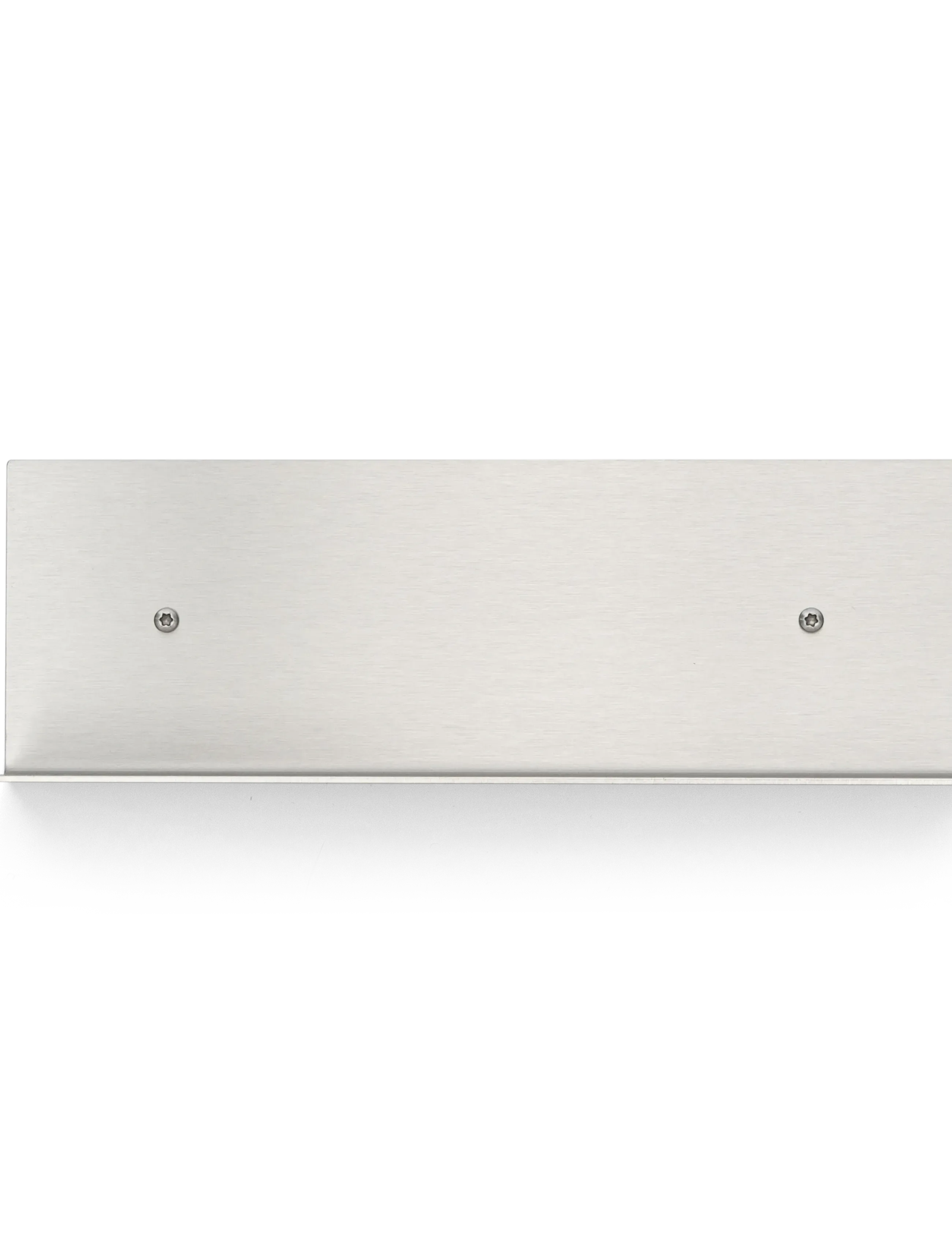 Nichba Design Shelf 30Cm Brushed Stainless, One Size, Furniture, Silber - Shelves, Homeware
