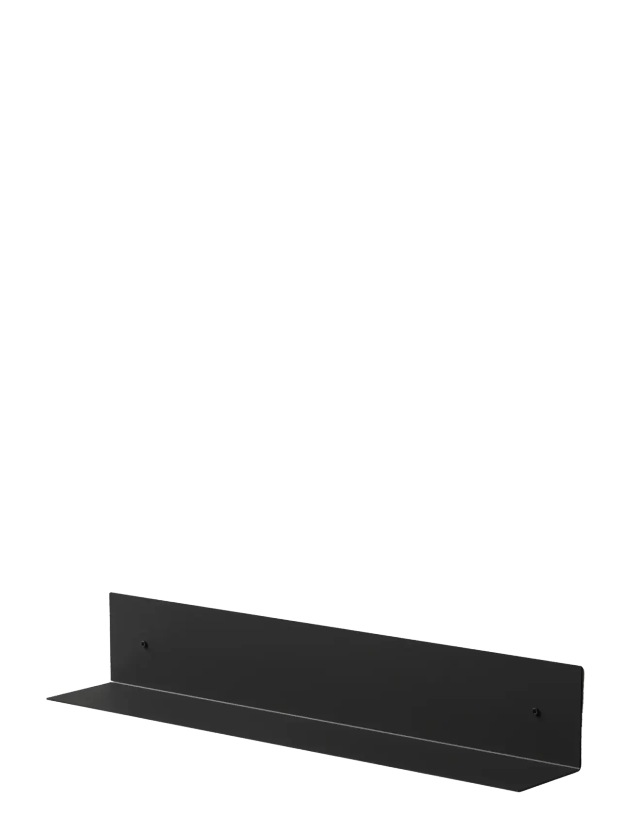 Nichba Design Shelf 60Cm Black, Bathroom Hylde, Sort, Str: ONE SIZE
