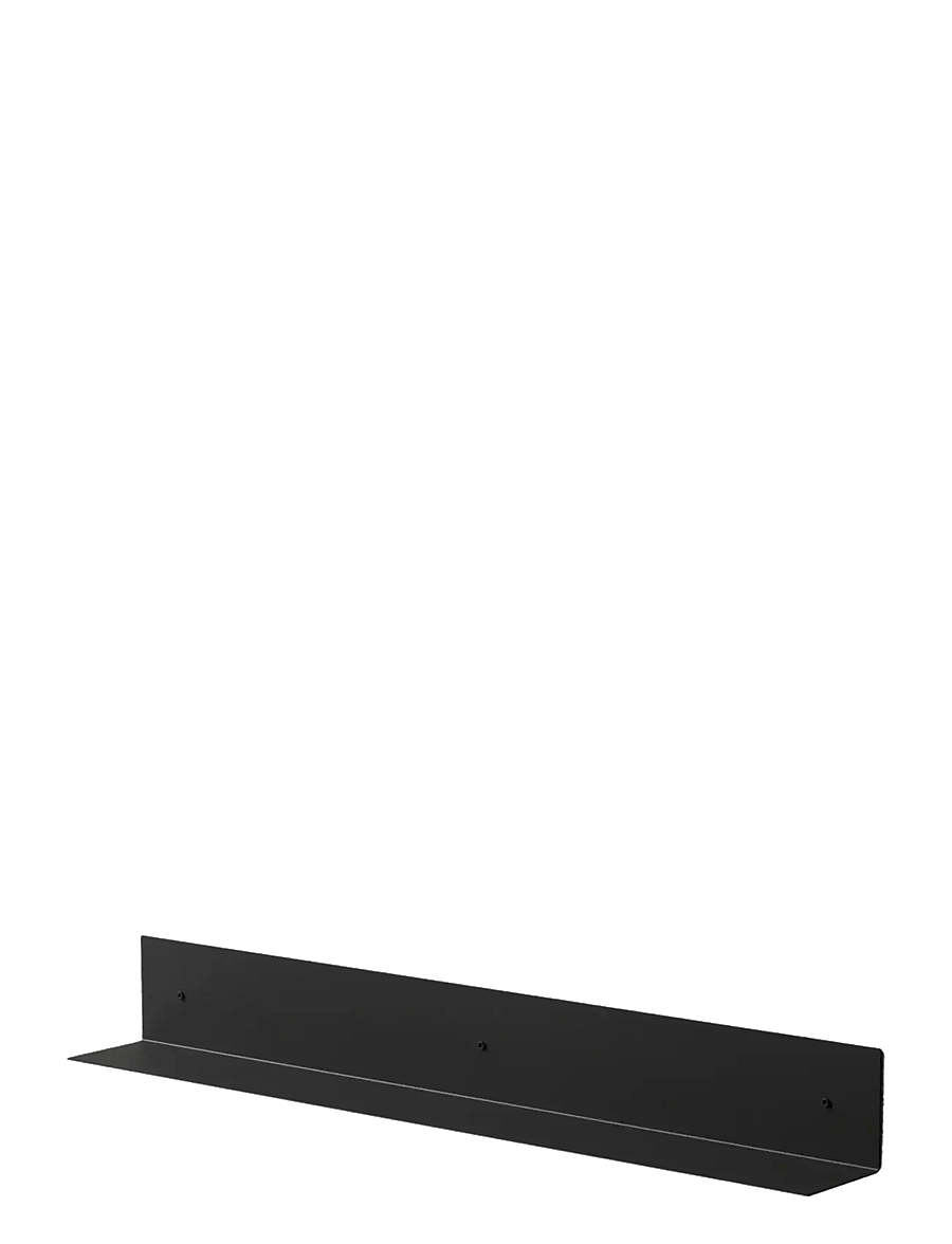 Nichba Design - Shelf 80cm - Black - riiulid - black - 1