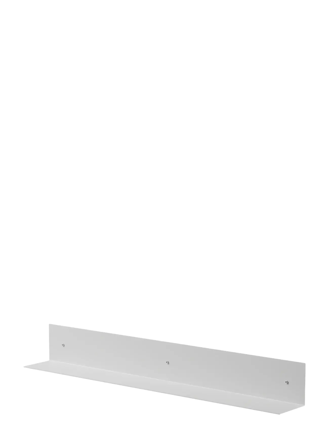 Nichba Design Shelf 80Cm White, Bathroom Hylde, Hvid, Str: ONE SIZE