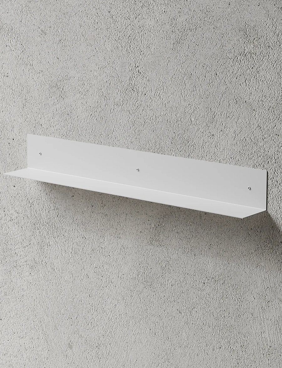 Nichba Design - Shelf 80cm - White - riiulid - white - 0