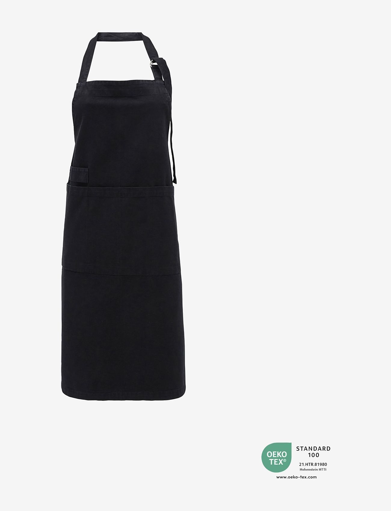 Nicolas Vahé - Apron, Neat, Black - förkläden - black - 0