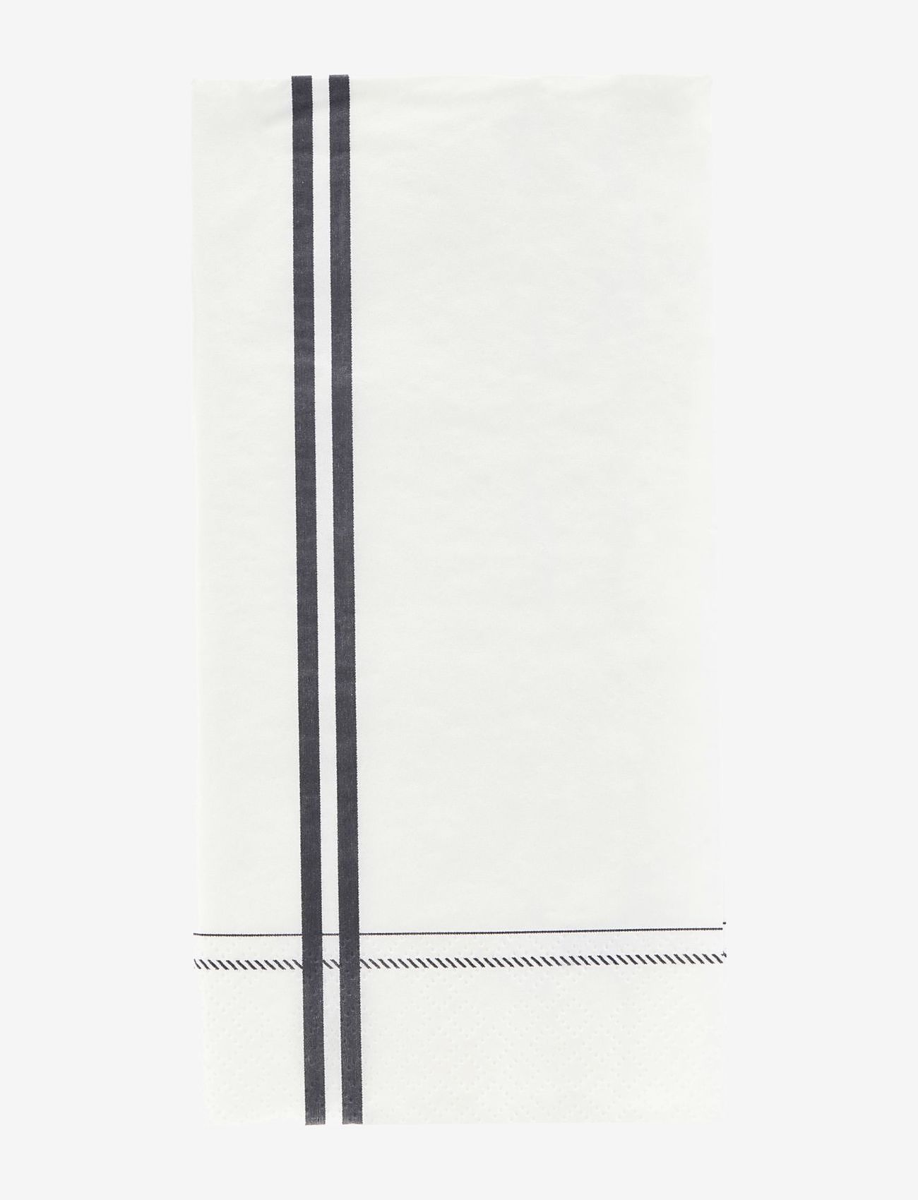 Nicolas Vahé - Napkins, Stripe, Grey - lininės ir medvilninės servetėlės - grey - 0