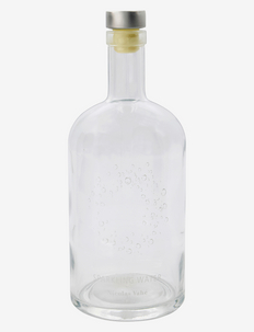 Bottle w. lid, Sparkling, Clear, Nicolas Vahé