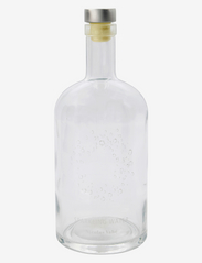 Bottle w. lid, Sparkling, Clear - CLEAR