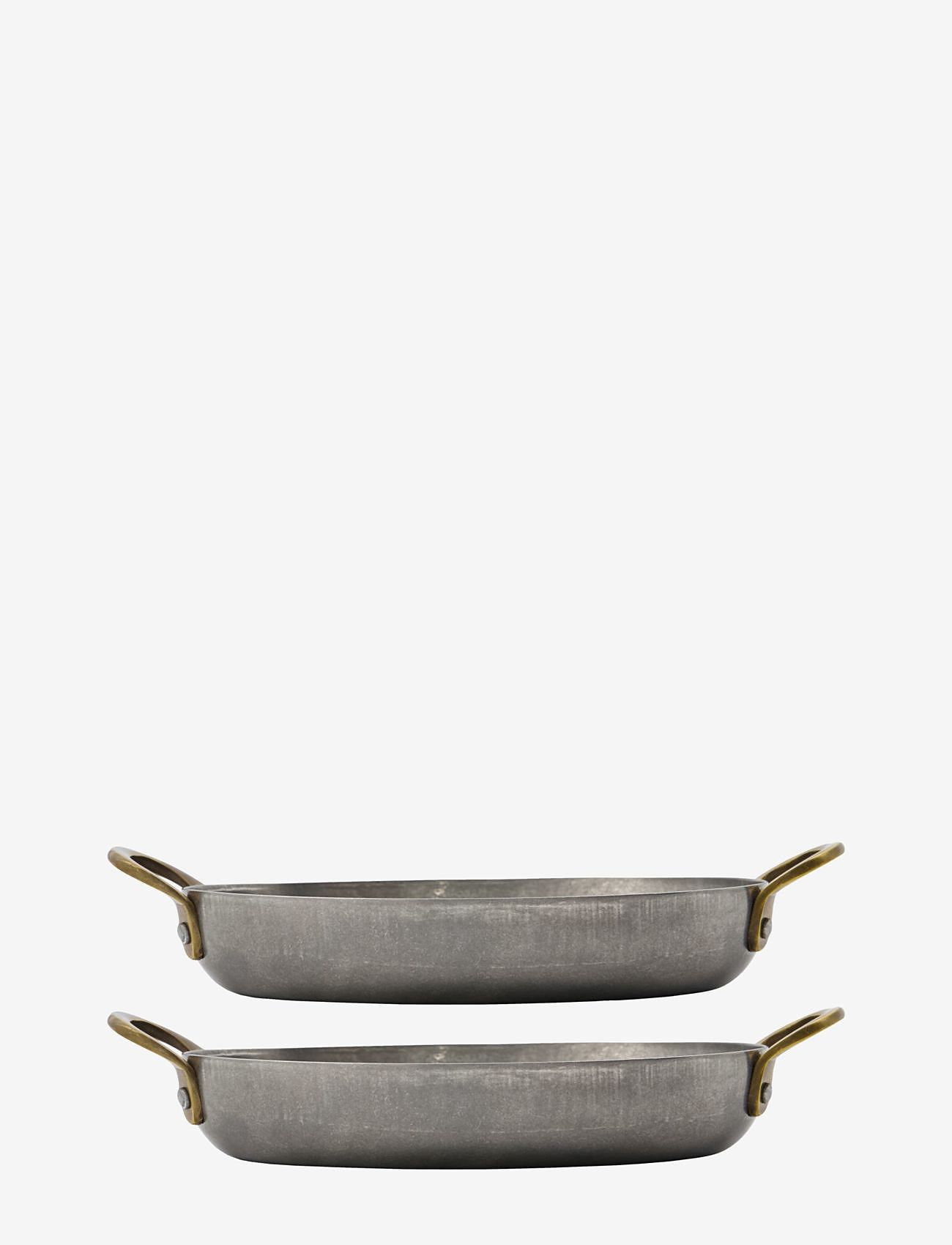 Nicolas Vahé - Pan, Presentation, Silver finish - silver finish - 0