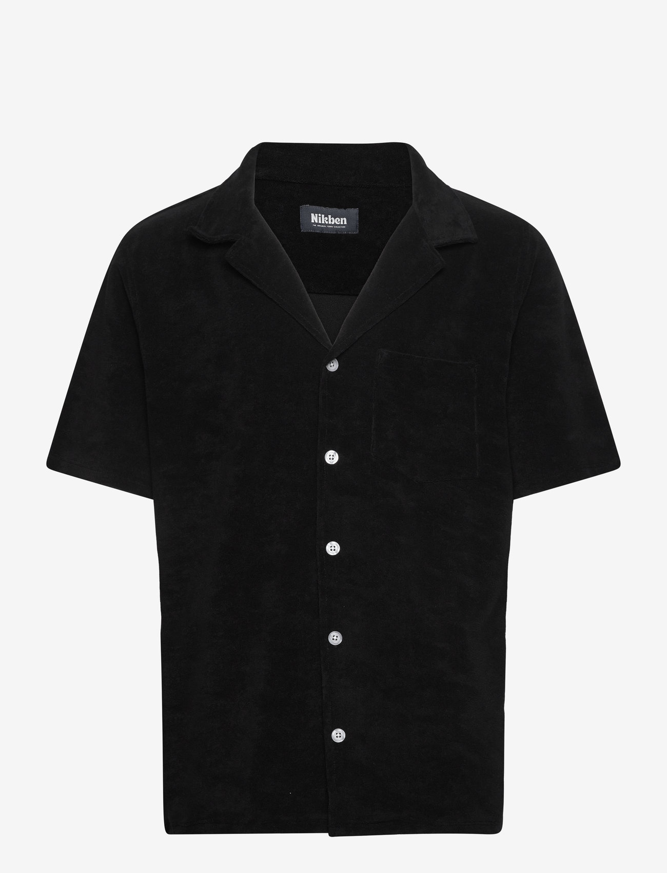Nikben - TERRY BOWLING - short-sleeved shirts - black - 0