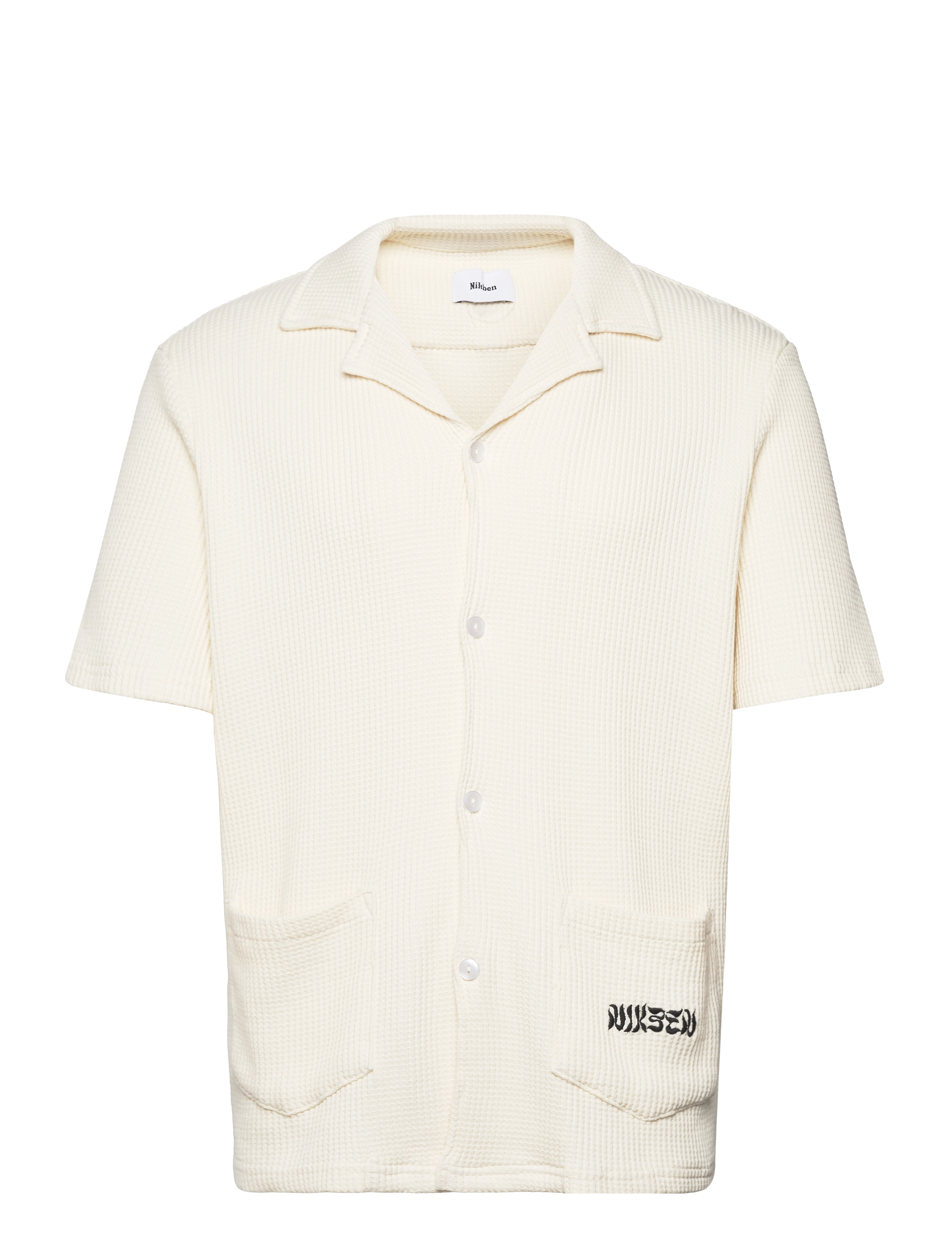Nikben NB WAFFLE HAVANA SHIRT VANILLA - Nikben - VANILLA / cream