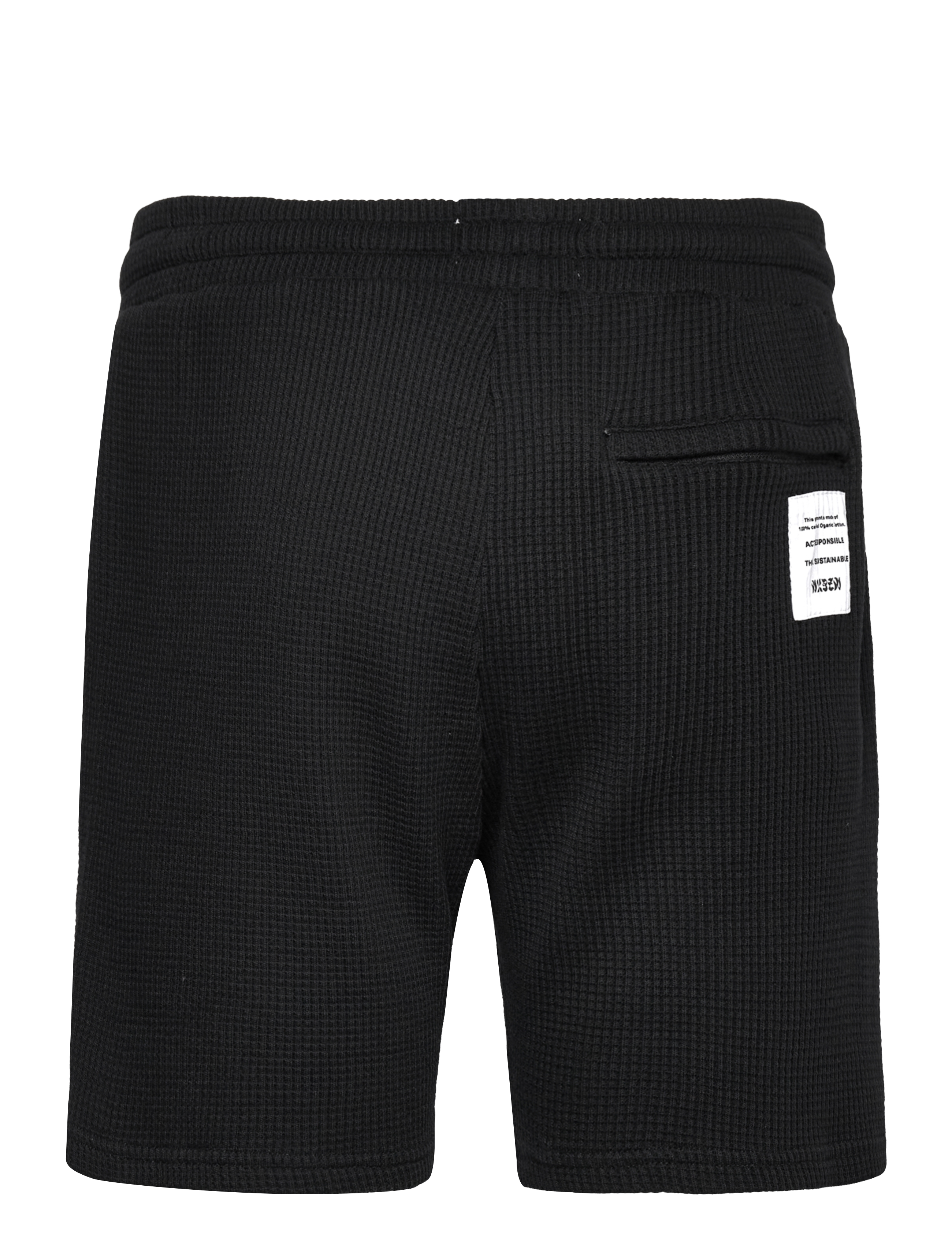 Nikben - WAFFLE NERO SHORTS - treninginiai šortai - black - 1