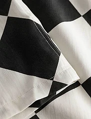Nikben - NB MARSHMELLOW SHIRT WHITE-BLACK - basic shirts - white-black - 6