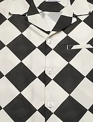 Nikben - NB MARSHMELLOW SHIRT WHITE-BLACK - basic shirts - white-black - 7