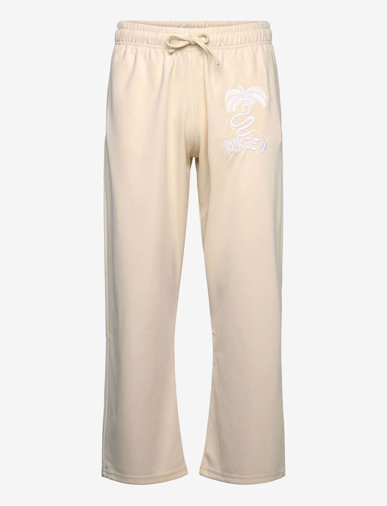 Nikben - NB WIDE CLUB HOUSE PANTS CREAM - jogginghosen - cream - 0