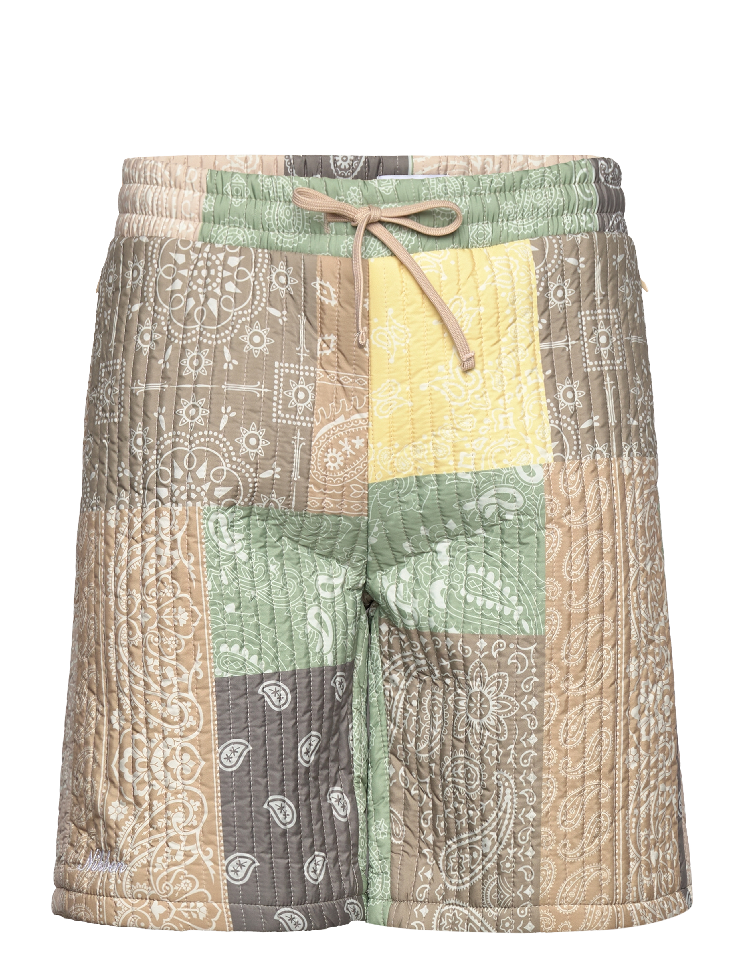 Nikben NB CRUZ PAISLEY SHORTS MULTICOLOR - Tøj - MULTICOLOR / beige