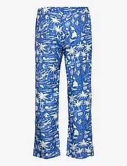 Nikben - NB LIFE IS A BEACH PANTS BLUE - casual trousers - bright-blue - 2