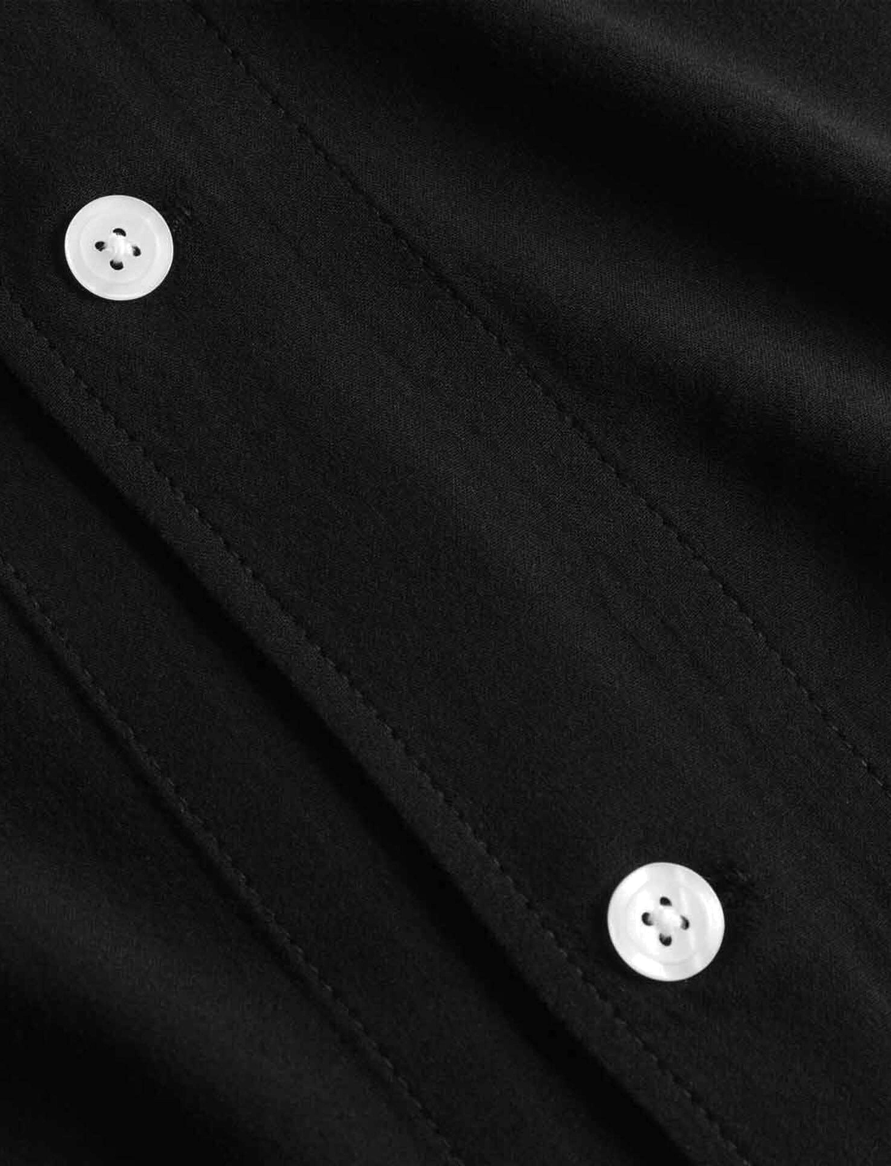 Nikben - NB DAD SHIRT BLACK - black - 4
