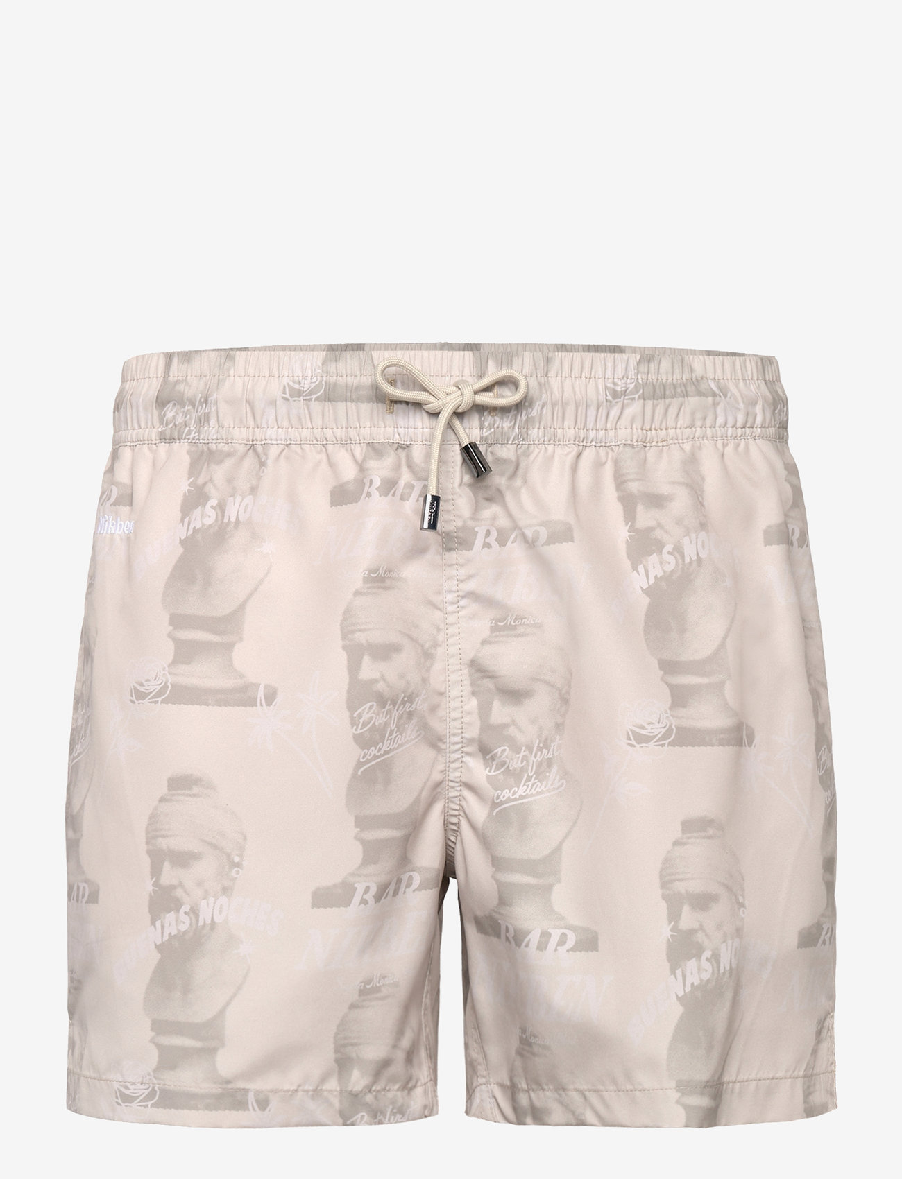 Nikben - NB BAR NIKBEN SWIMTRUNKS SAND - badebukser - sand - 0