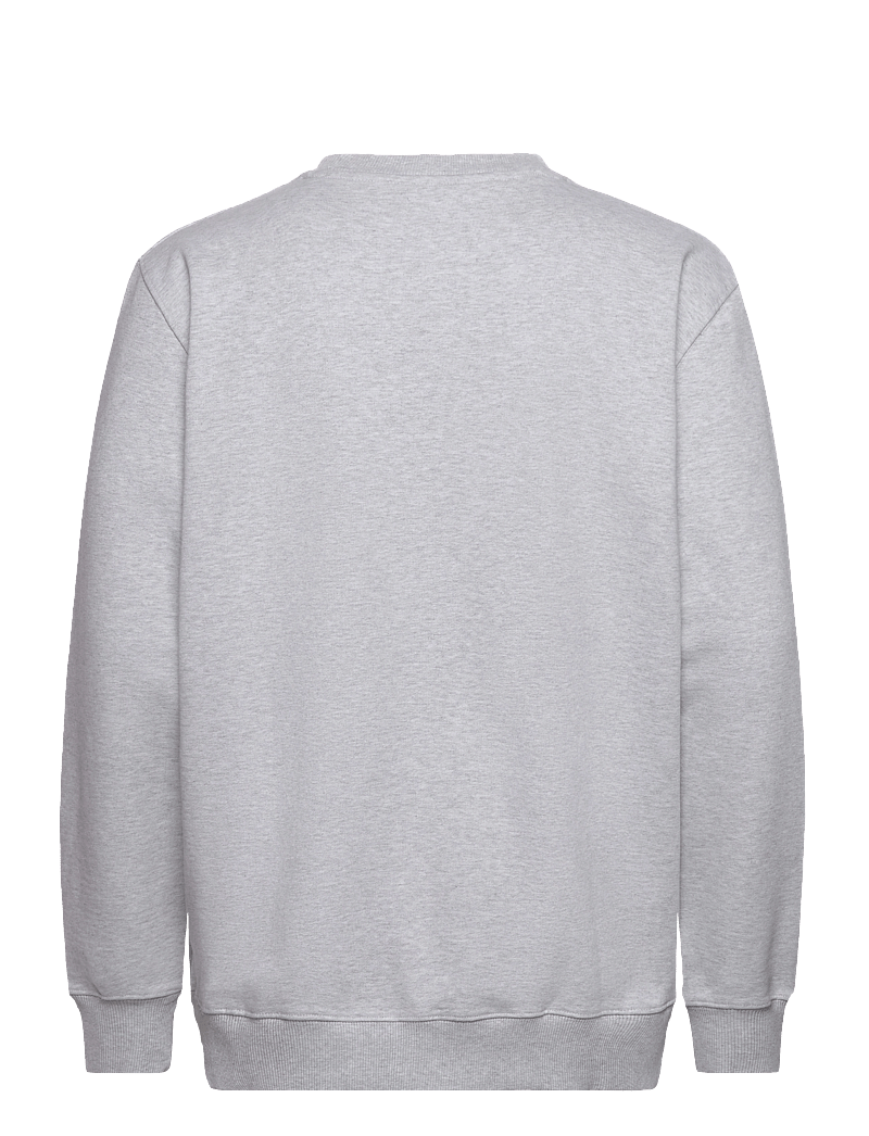 Nikben - NB ABC CREW GREY MELANGE - sweatshirts - grey melange - 1