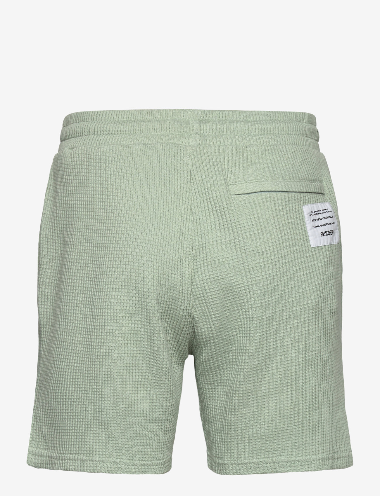 Nikben - WAFFLE MINT SHORTS - sweatshorts - mint - 1