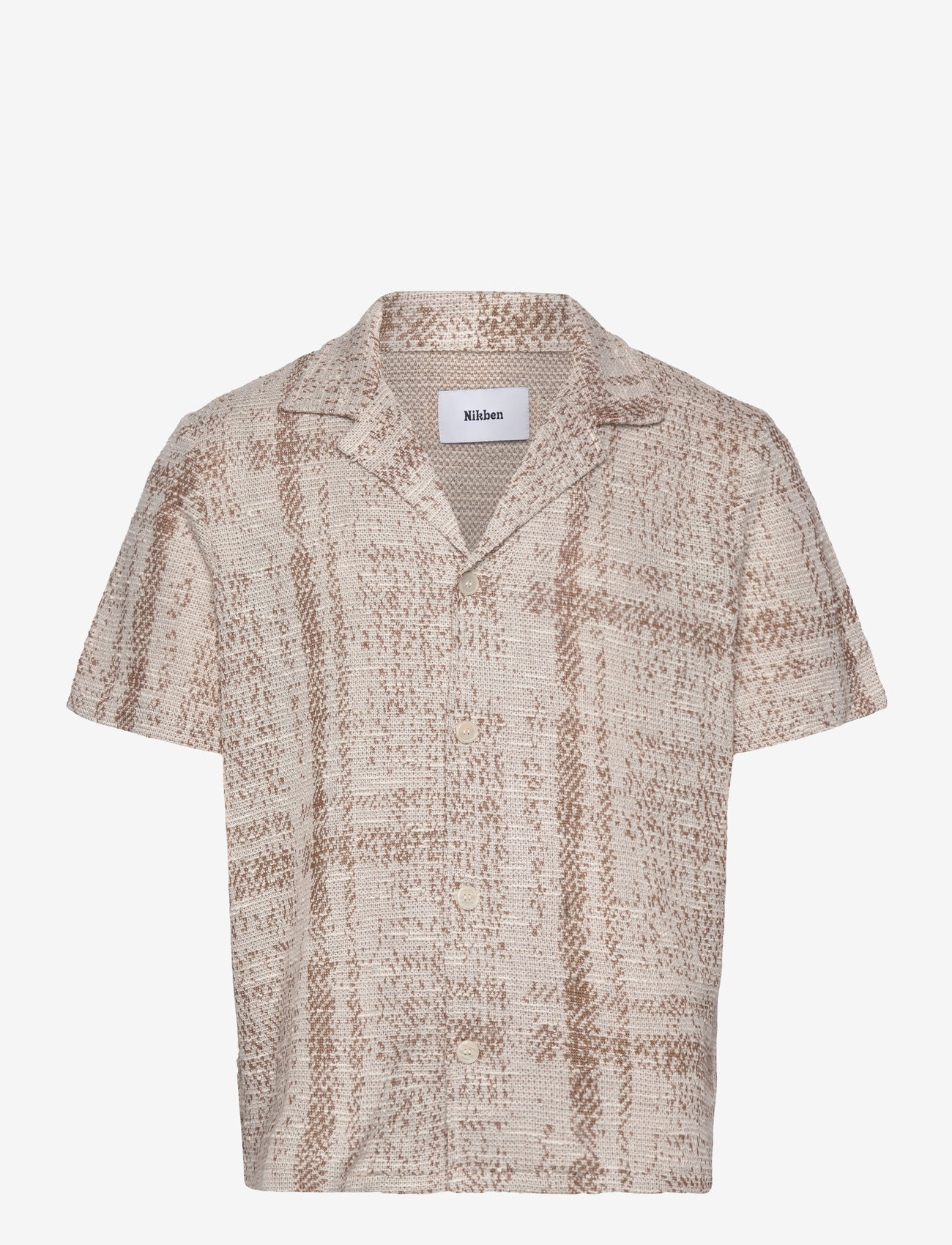 Nikben - ENCINITAS SHIRT - kurzarmhemden - sand - 0