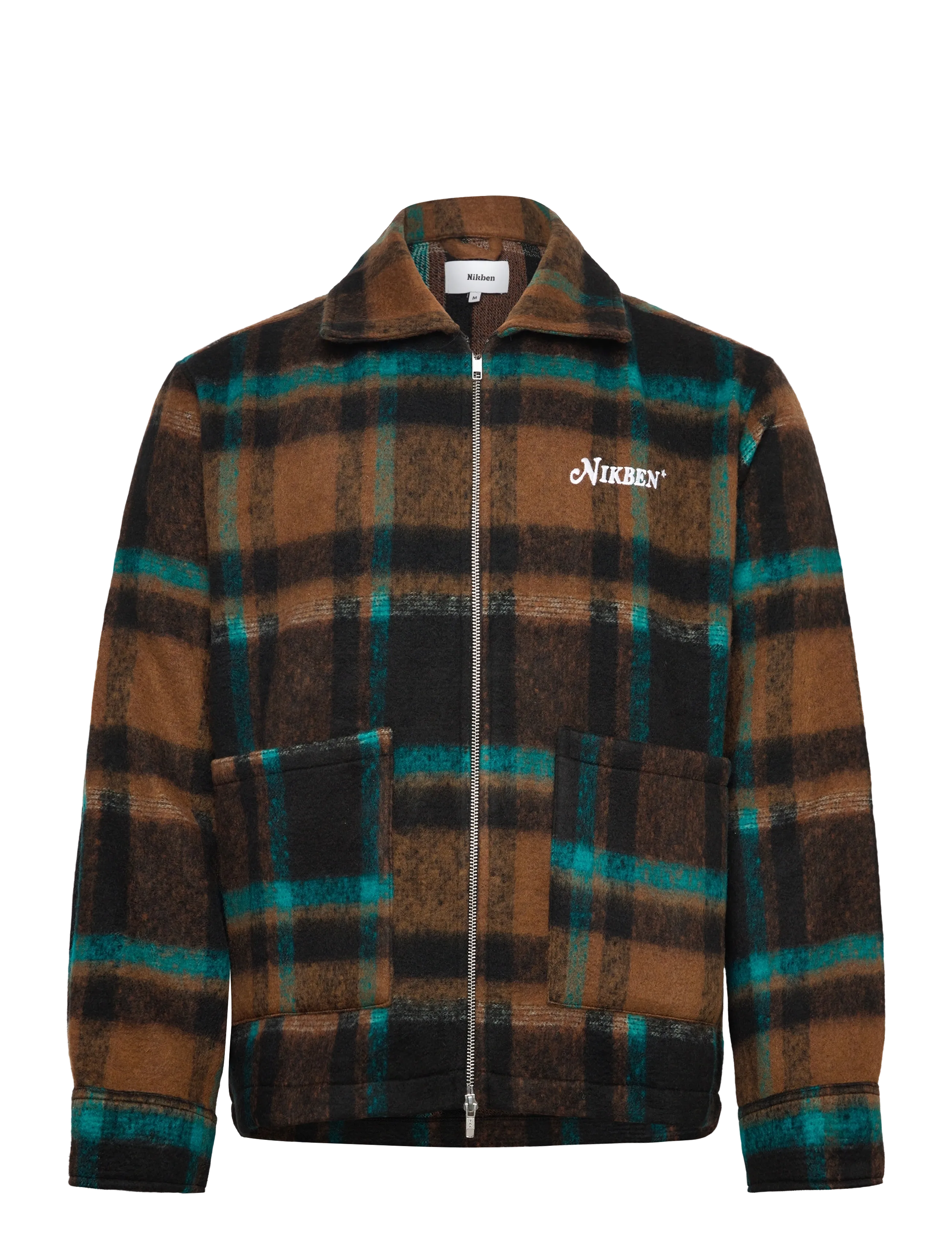 Nikben Rodeo Lumber Jacket Frost, S, Jackets, Braun - Light Männerswear