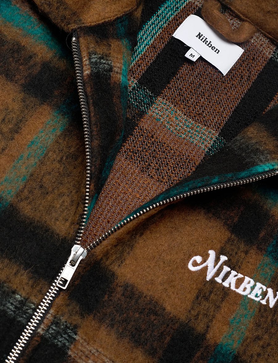 Nikben - RODEO LUMBER JACKET FROST - forårsjakker - multicolored - 2