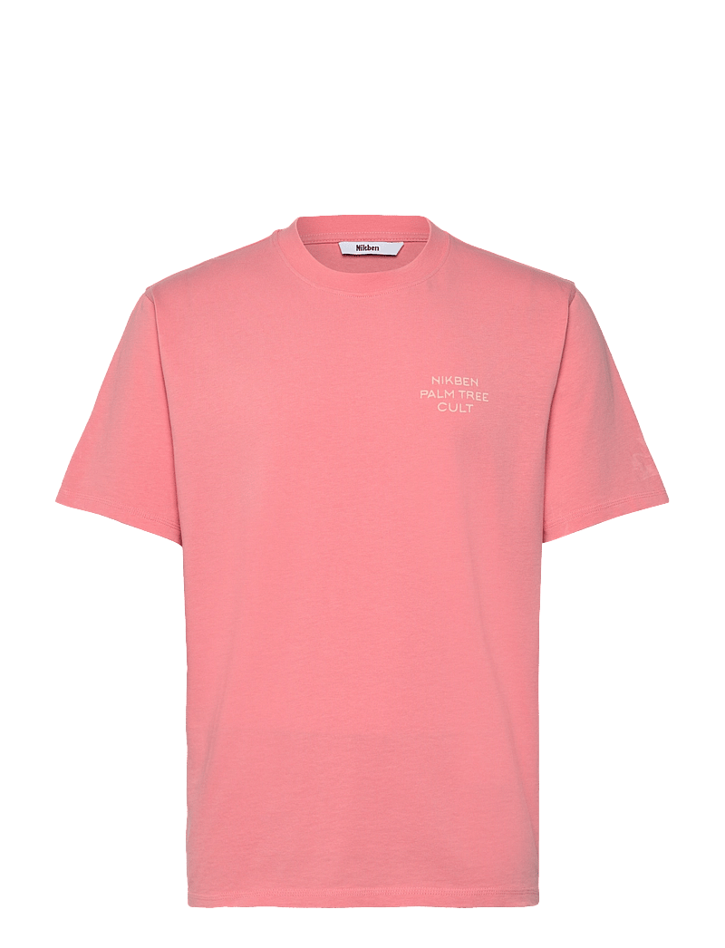 Nikben - PALM TREE CULT TEE - kurzärmelig - terracotta - 0