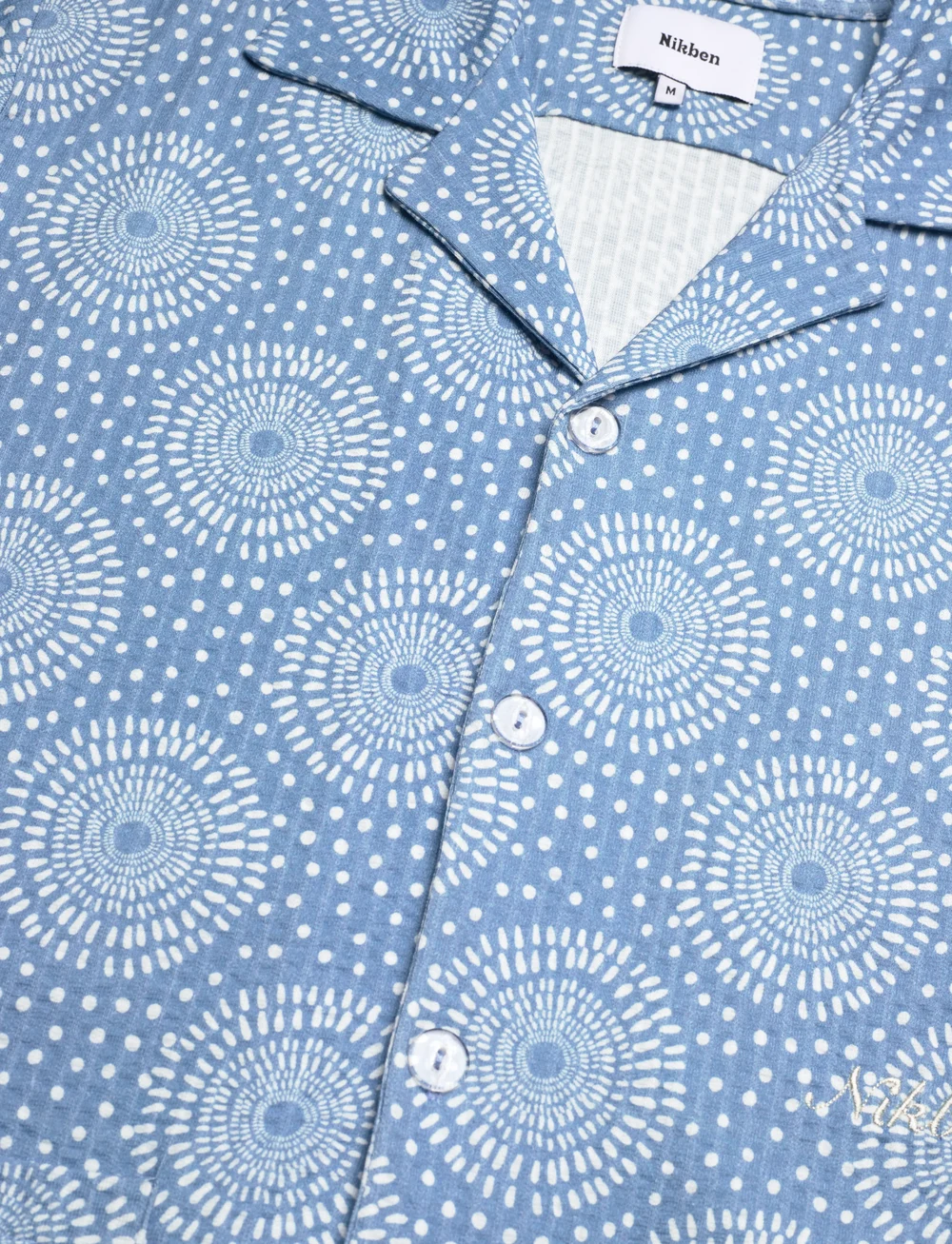 Nikben - PRAHINA SHIRT - kurzarmhemden - blue - 3