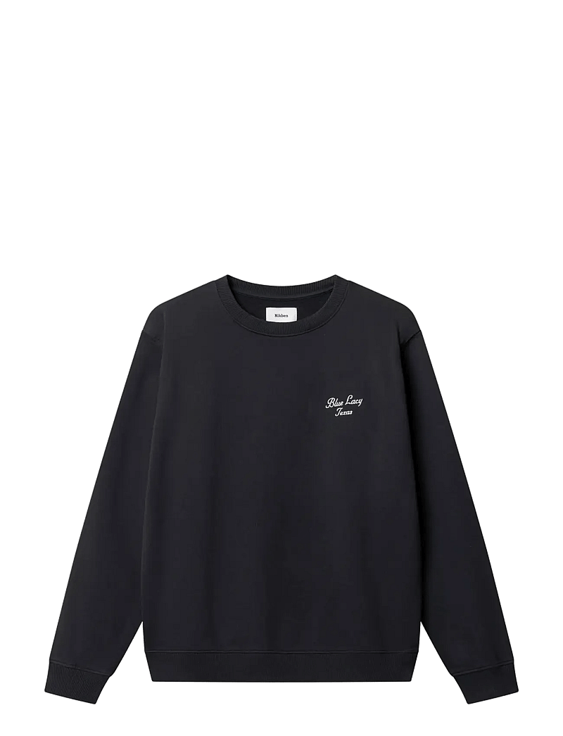 Nikben - BLUE LACY CREW - dressipluusid - vintage black - 0