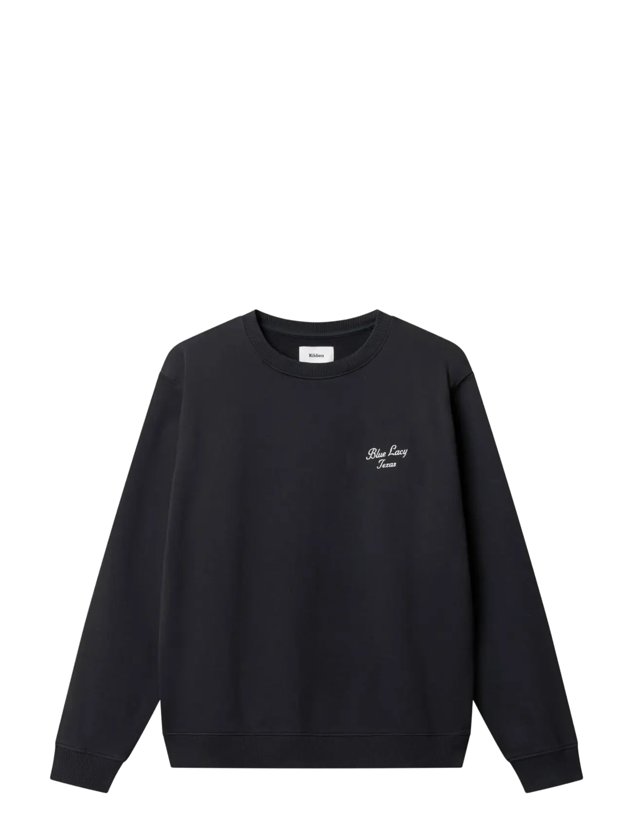 Nikben BLUE LACY CREW - Nikben - VINTAGE BLACK / black