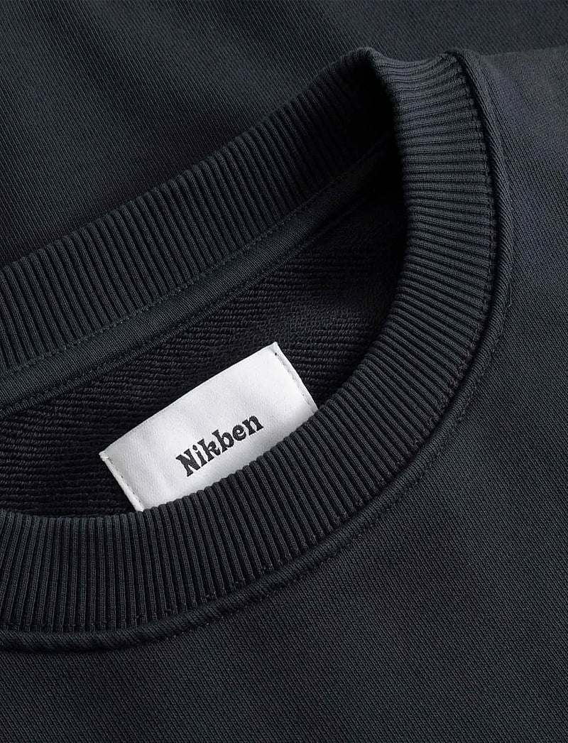 Nikben - BLUE LACY CREW - dressipluusid - vintage black - 4