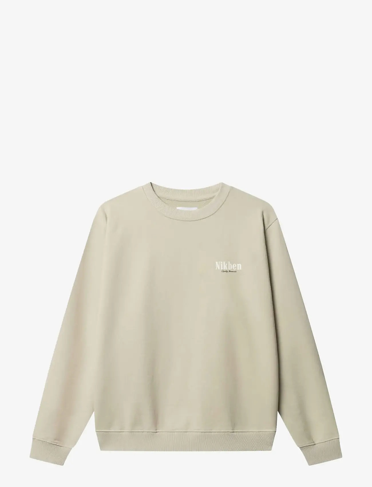 Nikben - HERMANO CREW - sweatshirts - aged gray - 0