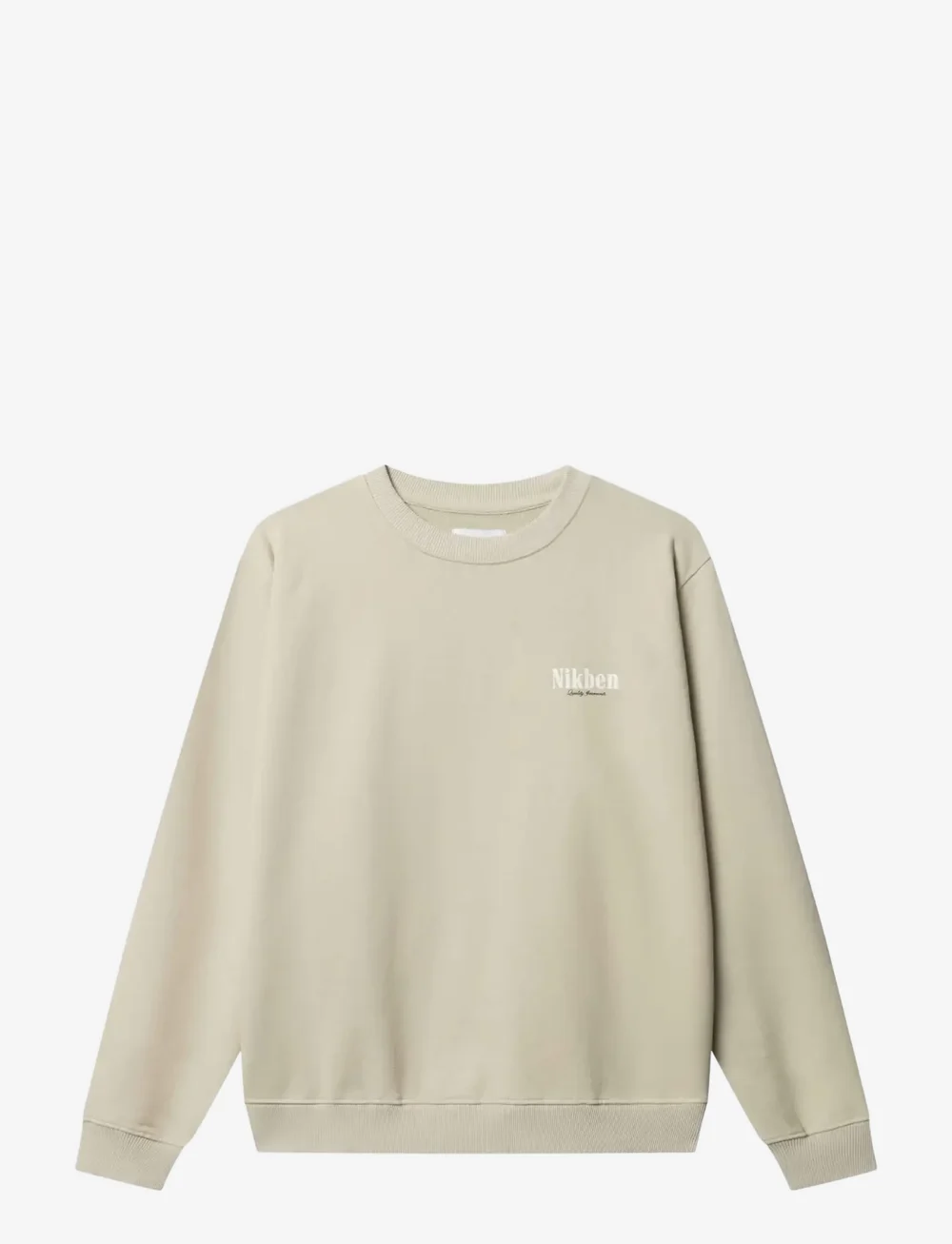 Nikben - HERMANO CREW - kleidung - aged gray - 0