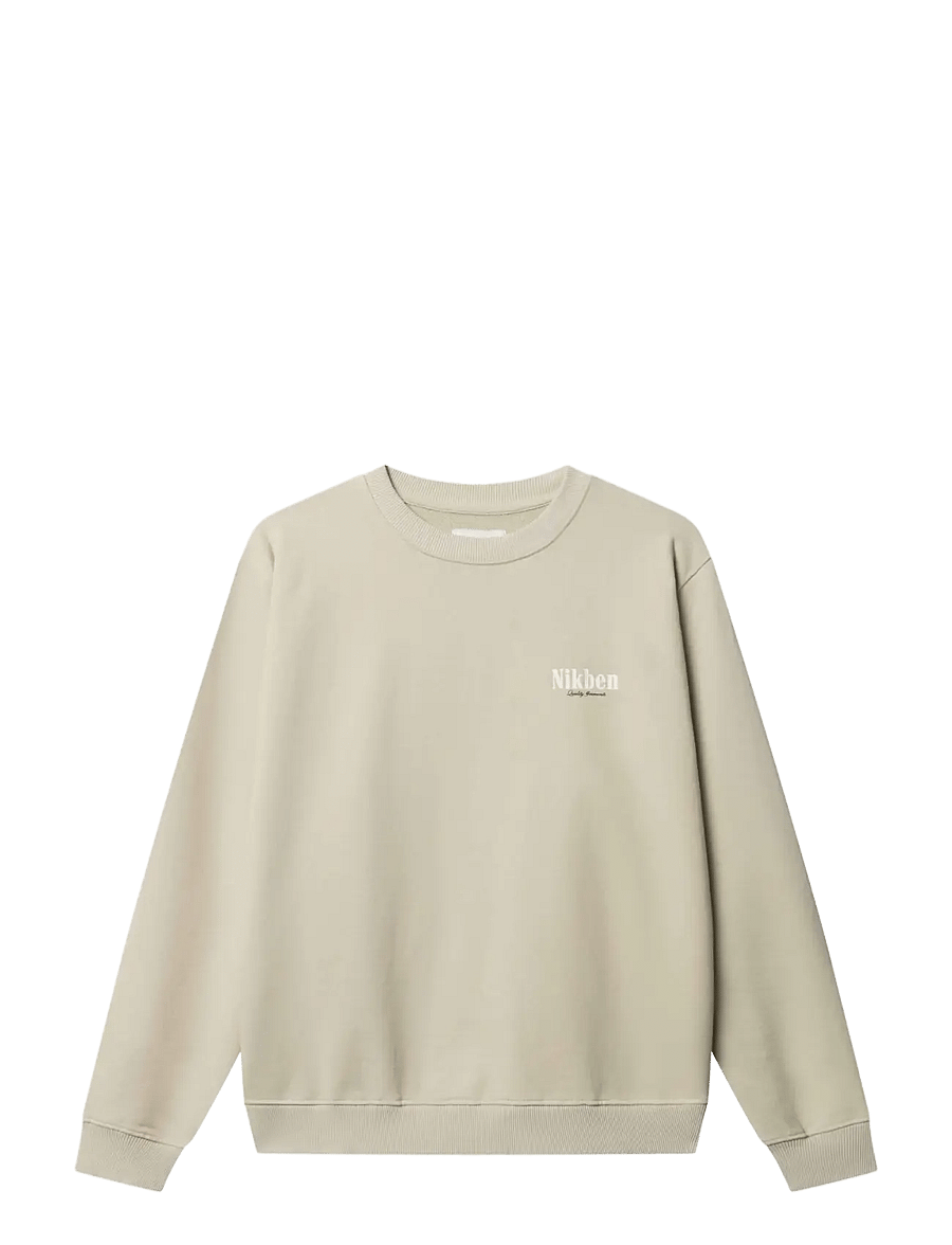 Nikben - HERMANO CREW - sweatshirts - aged gray - 0