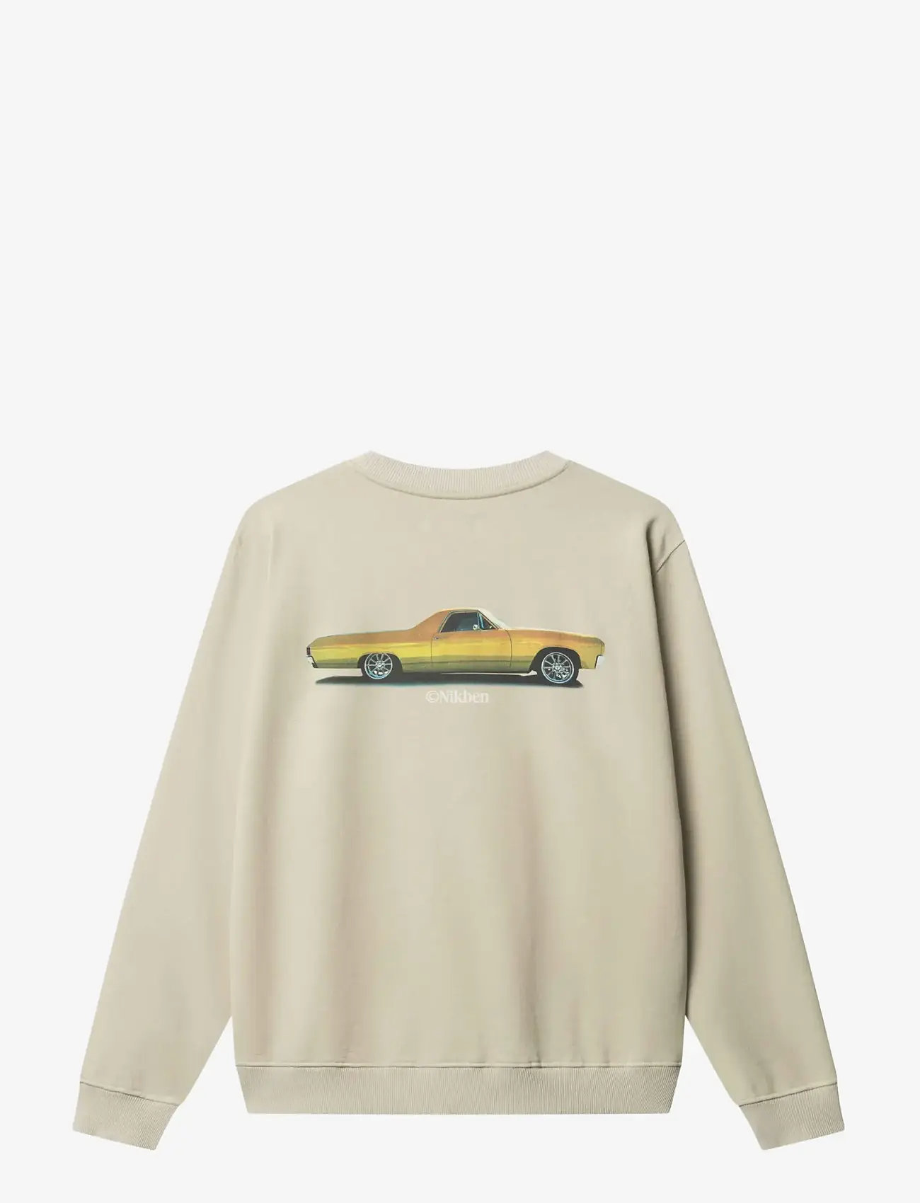 Nikben - HERMANO CREW - sweatshirts - aged gray - 1