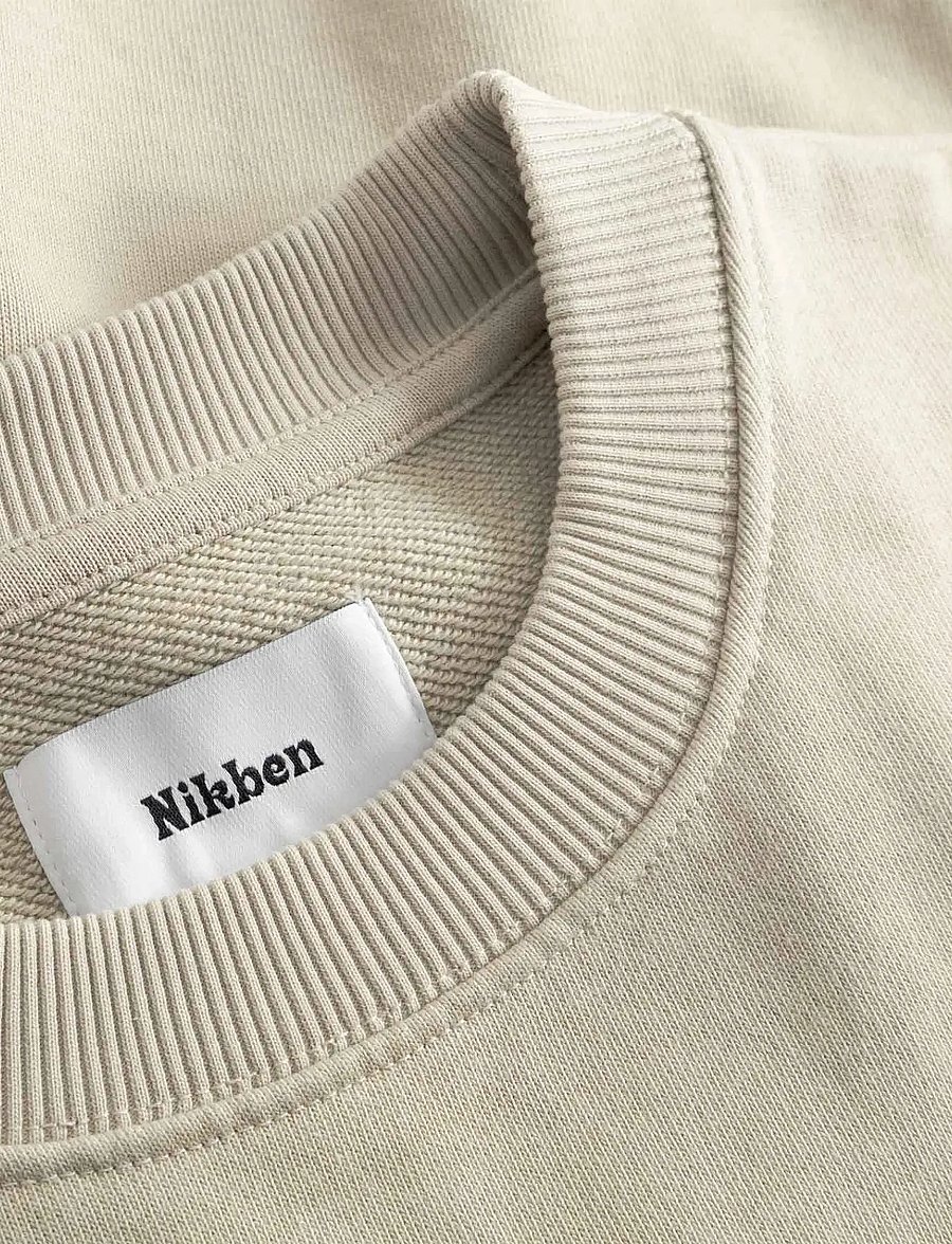 Nikben - HERMANO CREW - sweatshirts - aged gray - 2
