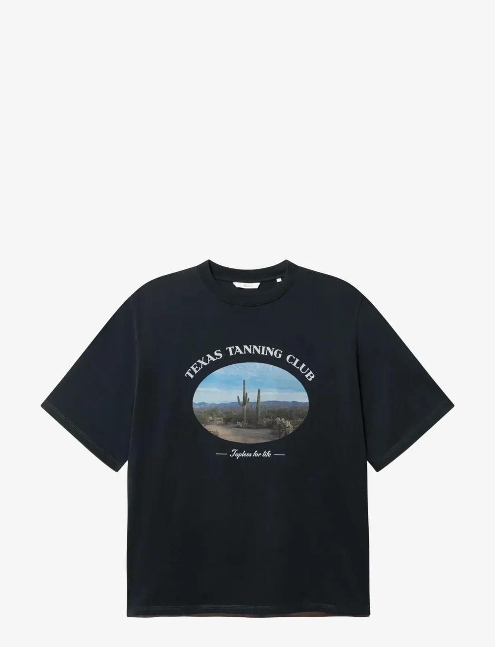 Nikben - TEXAS CLUB TEE - kurzärmelig - vintage black - 0