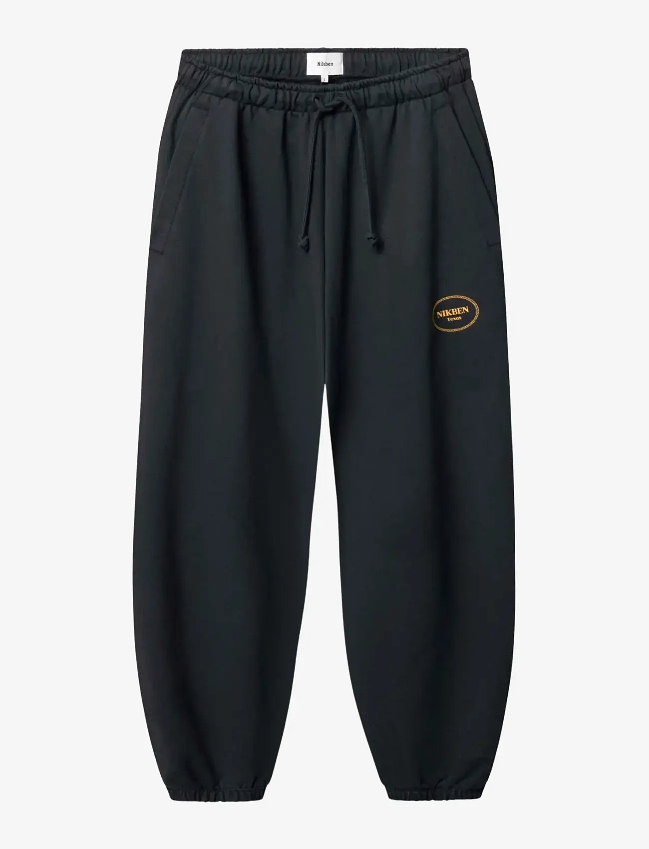 Nikben - CAPRI MOTEL PANTS - kläder - aged black - 0