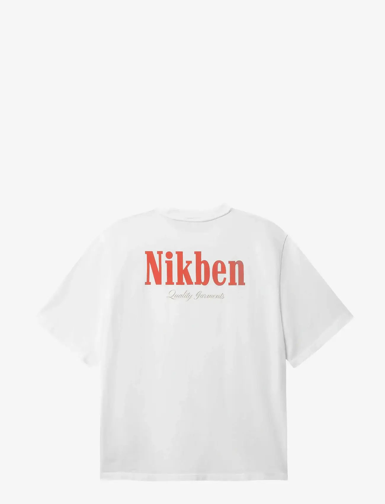 Nikben - MAN TEE OFF WHITE - kortærmede t-shirts - aged white - 1