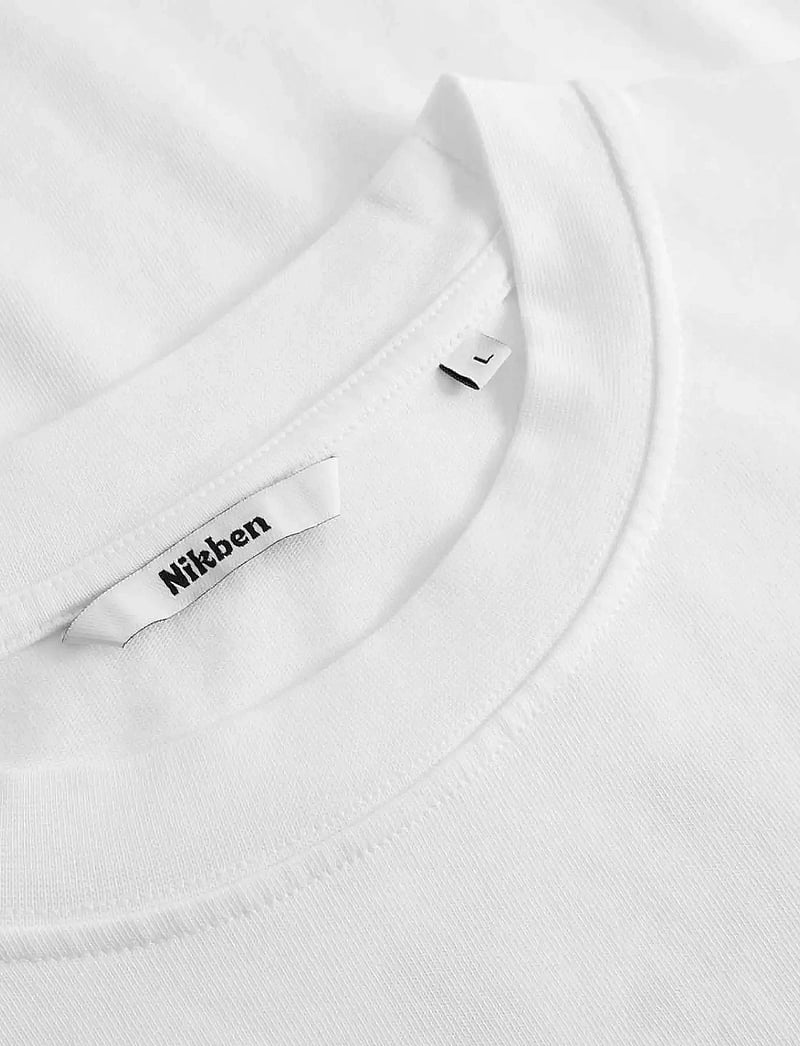 Nikben - MAN TEE OFF WHITE - kortärmade t-shirts - aged white - 2