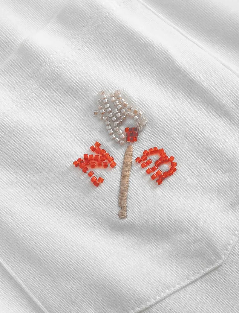 Nikben - MAN TEE OFF WHITE - marškinėliai trumpomis rankovėmis - aged white - 3