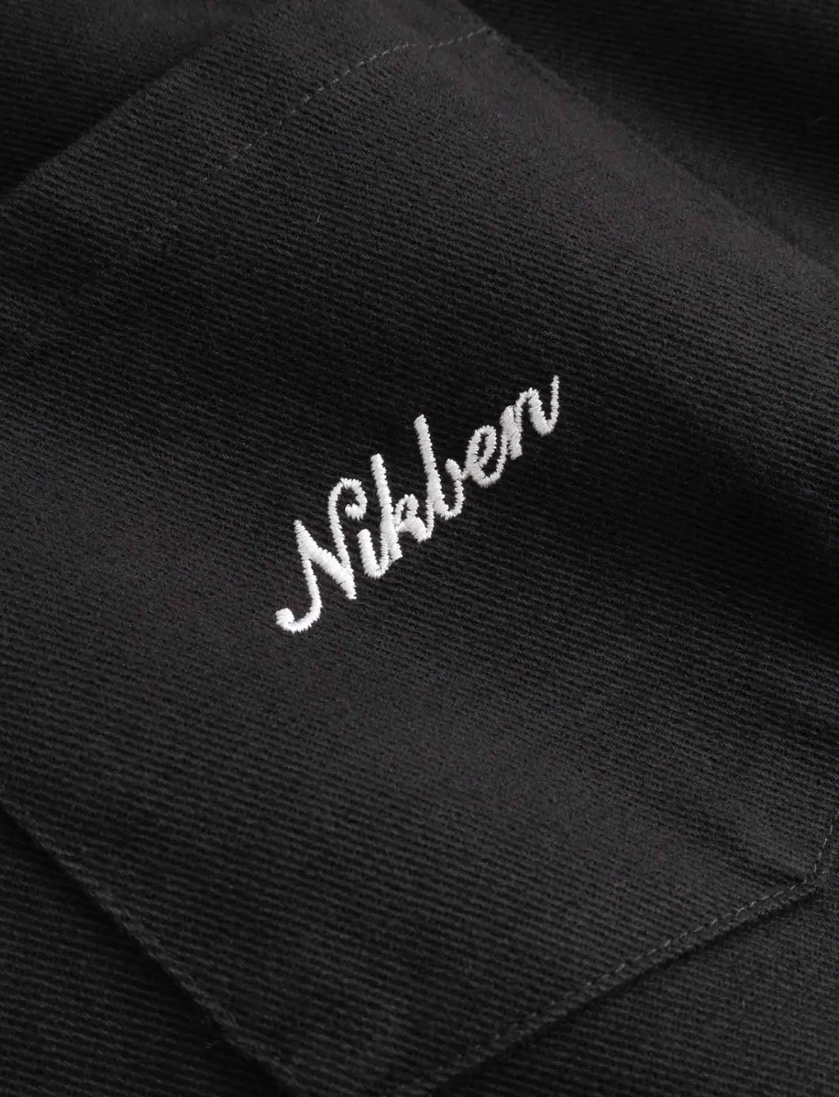 Nikben - TEXAS TANNING CLUB SHIRT BLK - overshirts - aged black - 5