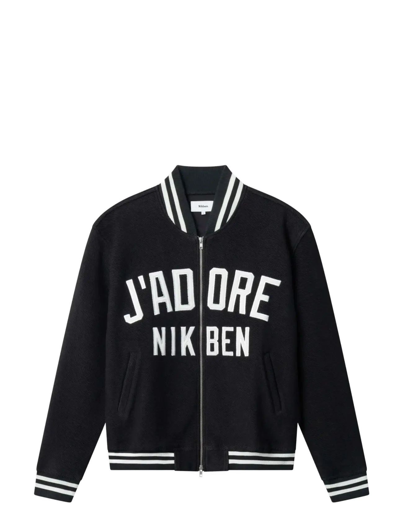 Nikben J'adore Texas Bomber Blk, Bomber Jakke, Sort, Str: L