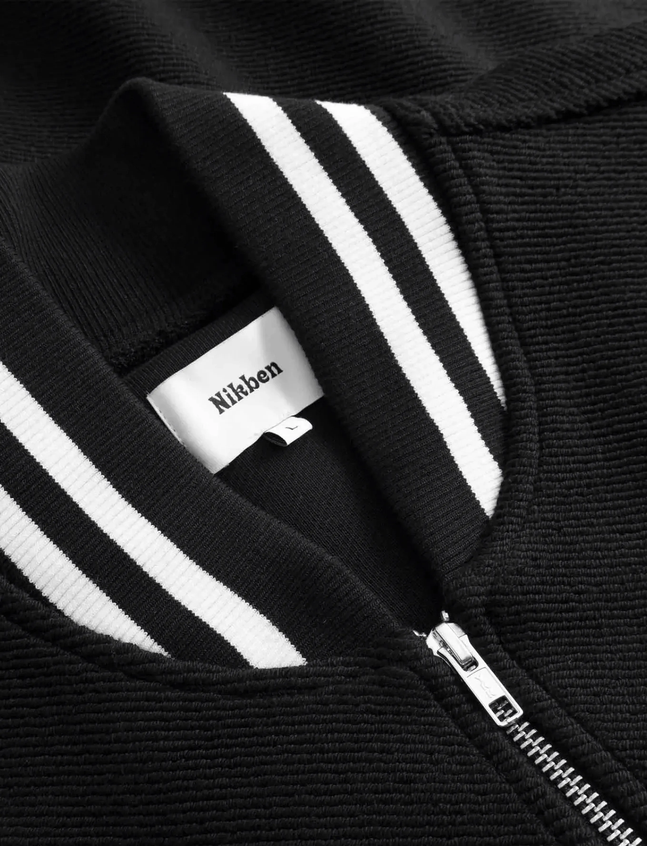 Nikben - J'ADORE TEXAS BOMBER BLK - „bomber“ stiliaus striukės - black - 5