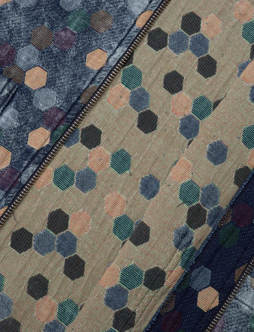 Nikben - PATCH JACQUARD JACKET - uforede denimjakker - denim - 4